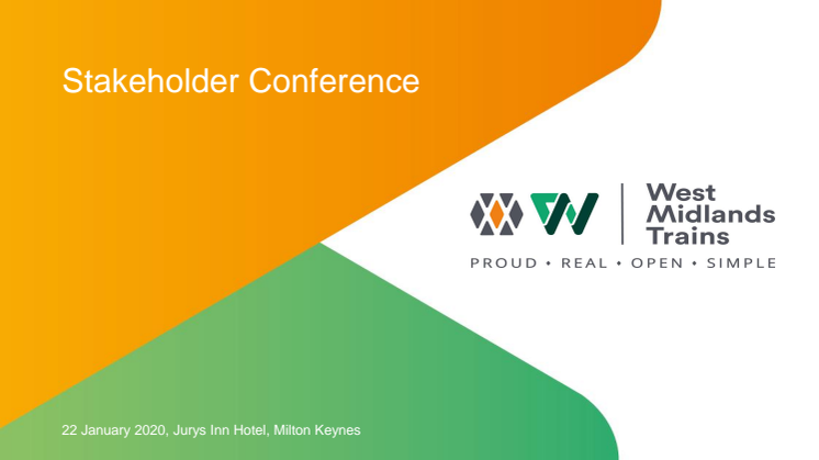 LNR Stakeholder Conference 2020 - Slide Deck