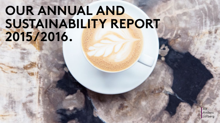 Annual and sustainability report 2015/2016