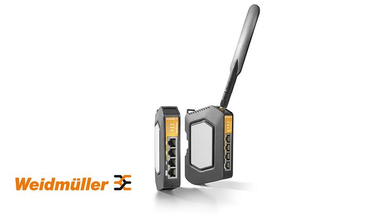 Weidmüllers Industrial Security Router erbjuder säker kommunikation och pålitliga anslutningar med full flexibilitet. Fotokälla: Weidmüller