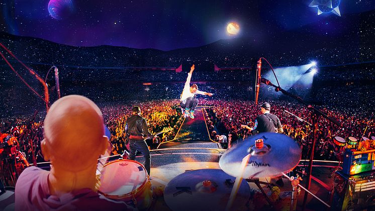 Coldplay, Ullevi och Luger i unikt samarbete – tillsammans sätts en ny standard för hållbara evenemang!
