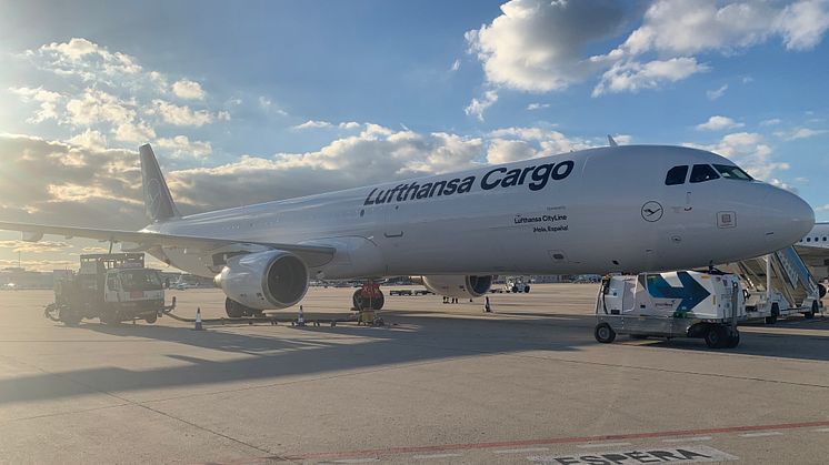 Lufthansa Cargo welcomes fourth A321 freighter to its fleet and continues to expand its route network