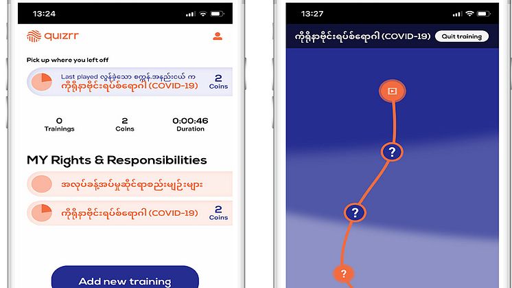 MOVE: Mobile app for migrant workers in Thailand