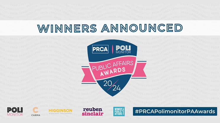 PRCA – Polimonitor Public Affairs Awards 2024 winners announced