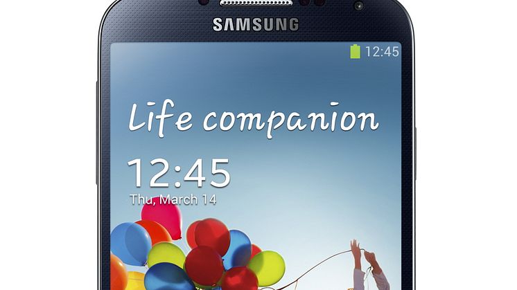 Samsung visar upp Galaxy S4, en vän som berikar ditt liv