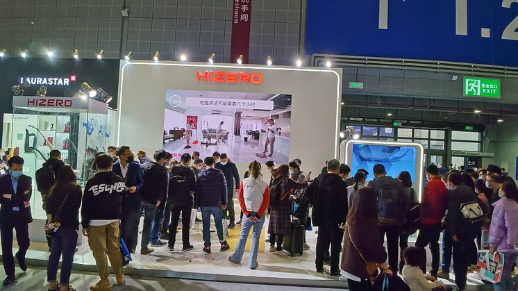 Hizero was a huge hit at the recent AWE trade show in Shanghai with the booth attracting over 20,000 visitors in two days and hundreds of trade customer leads opened