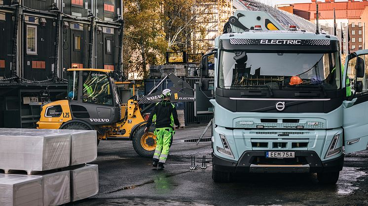 Volvo visar vägen med unik eldriven bredd på eComExpo i Stockholm