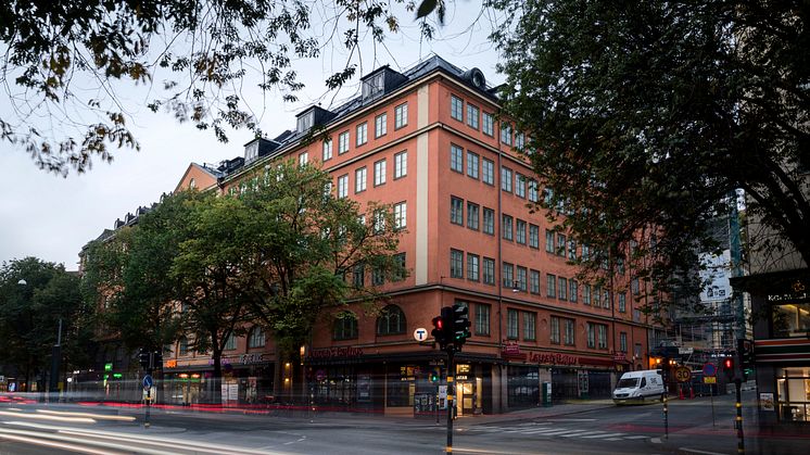 Magasinet på Sveavägen 53  i Stockholm är nu fullt uthyrt. Foto: Bonnier Fastigheter