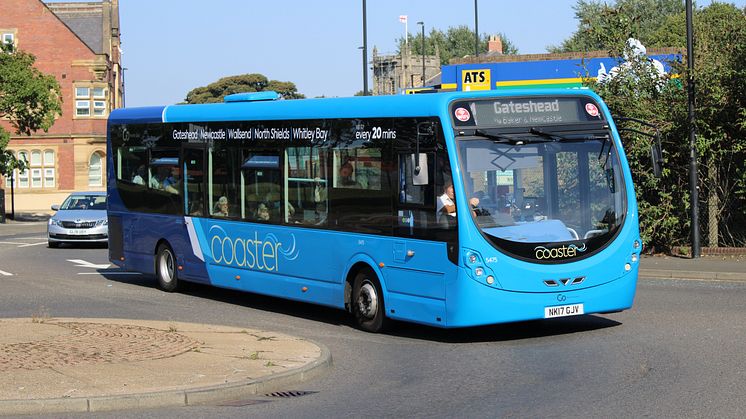 Metro ticket acceptance on bus services in North Tyneside from 16 July