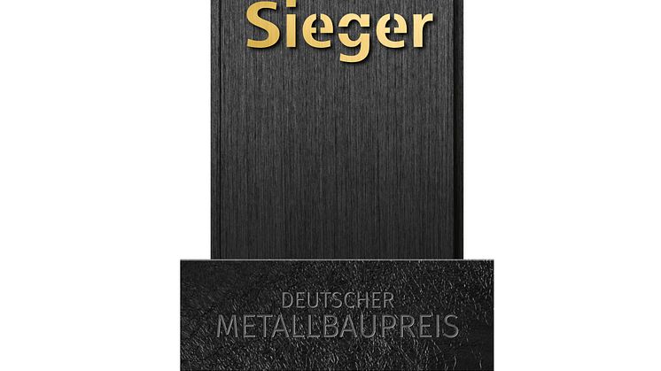 Trophäe Deutscher Metallbaupreis