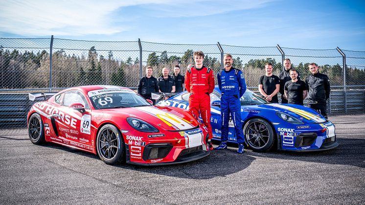Porsche Denmark Racing på jagt efter endnu et mesterskabspodie på Mantorp