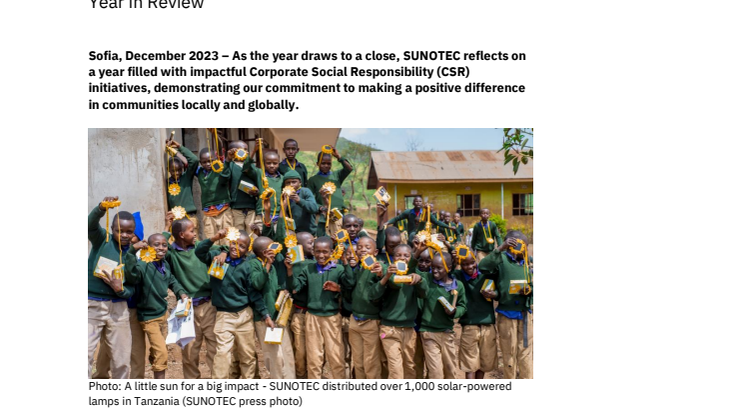 20231214 SUNOTEC Press Release CSR Activities_EN.pdf