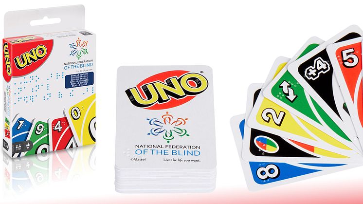 Mattel lanciert UNO-Kartendeck mit Blindenschrift Braille