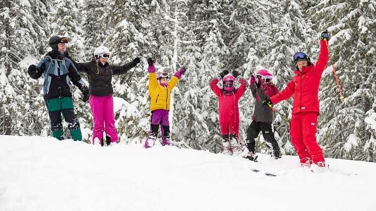 I Trysil er vinterferien kvalitetstid med familien. Foto: Ola Matsson/SkiStar Trysil