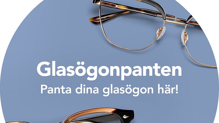 KlarSynt lanserar glasögonpant - med fokus på återanvändning i utvecklingsländer