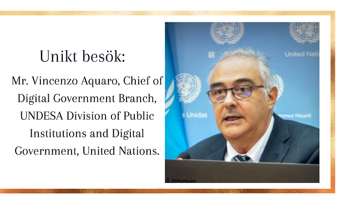 Digitaliseringschef ifrån FN talar exklusivt under eFörvaltningsdagarna