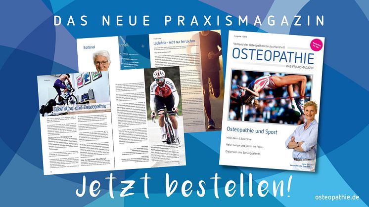 „Osteopathie – das Praxismagazin“ für Patienten