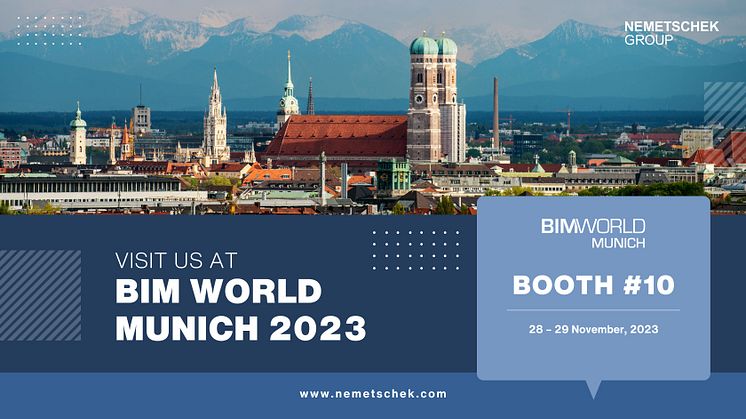 Shaping the Digital Future: Nemetschek Group Presents with Nine Strong Brands at BIM World Munich 2023