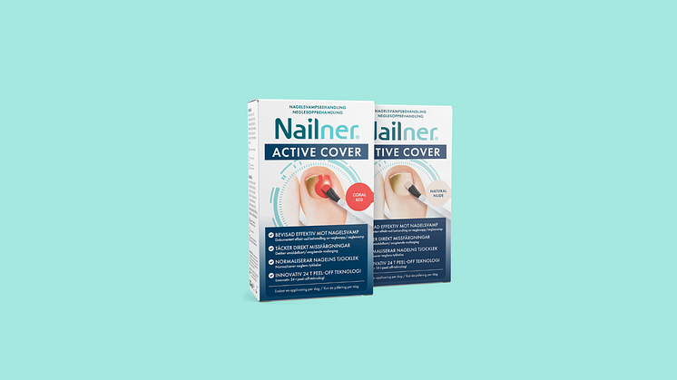 Hitta din egen favorit! Med Nailner Active Cover får du snygga naglar – även under behandling