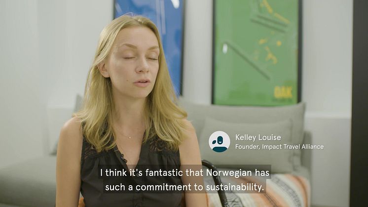 Norwegian is the greenest airline on transatlantic flights