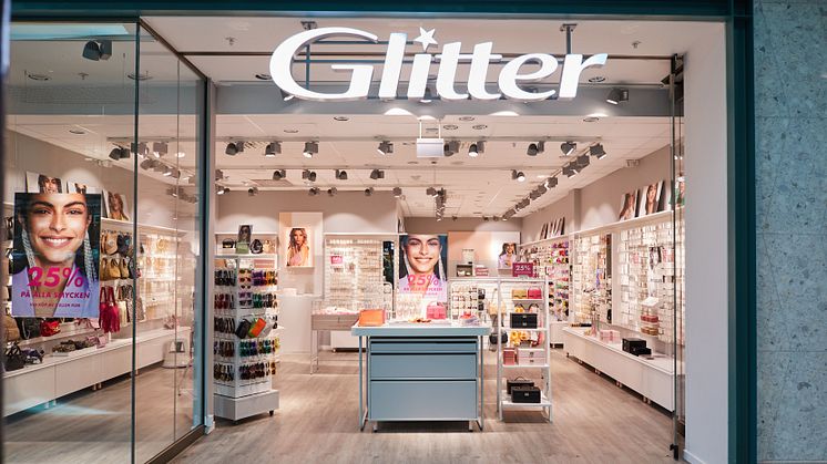 Glitter öppnar butik i Smedjan Luleå