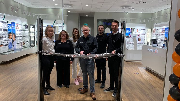 Idag öppnar Synoptik en ny butik på Elins Esplanads köpcentrum i Skövde.