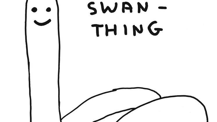 Spritmuseum_David Shrigley_Swan-thing