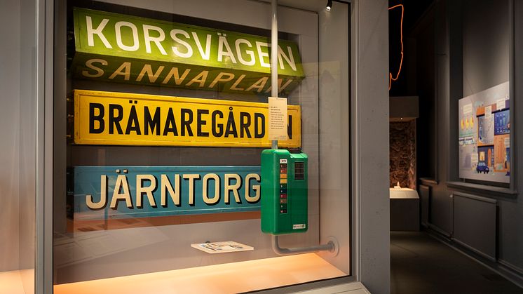 Biljettautomaten i Grejen med Göteborg