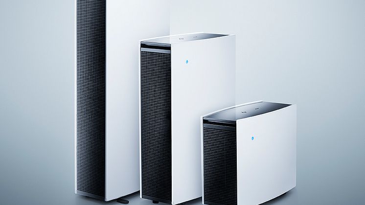 Blueair's range of Pro XL, L and M series purifiers offer top performance in removing indoor air contaminants for users in work or home environments.
