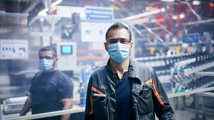Ford starter opp sine europeiske fabrikker med strenge smittevernregler