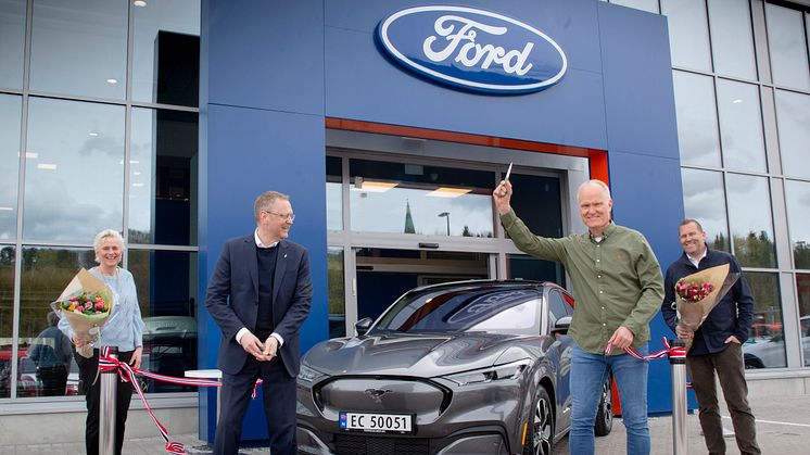 Einar Flåte, Norges første Mustang Mach-E eier, 2021