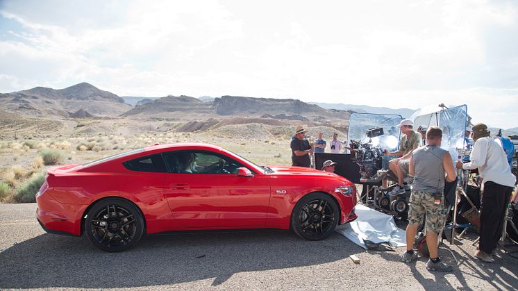 Nya Ford Mustang gör filmdebut i "Need for speed" 