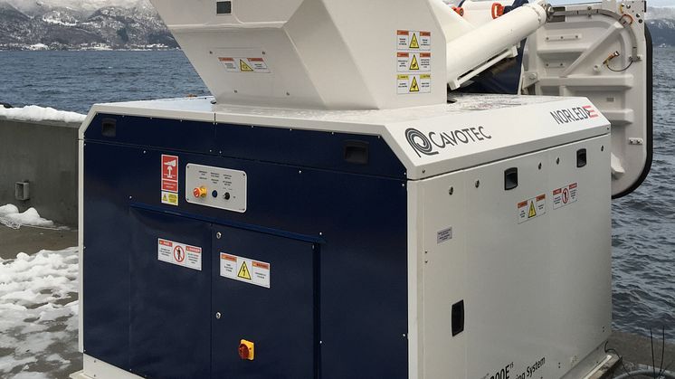 MoorMaster™ automated mooring unit at Lavik passenger ferry berth in Norway
