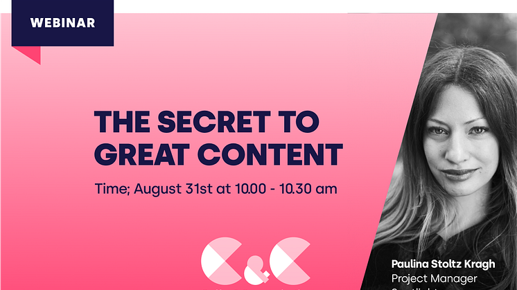 Coffee and & Communications webinar: The secret to great content