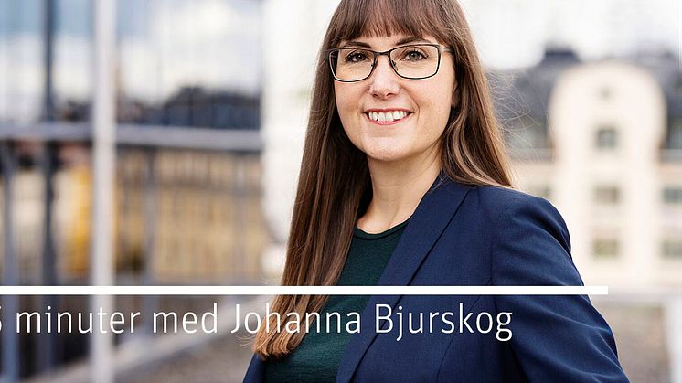 Riksbyggen i möte med nya bostadsministern – 5 Minuter med Johanna Bjurskog