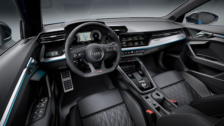 Audi A3 Sportback 40 TFSI e (Turboblå)