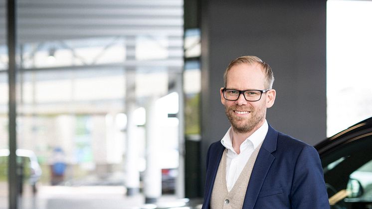 Espen Dalby Johansen (38) blir Norgessjef for BYTON i Hedin Automotive