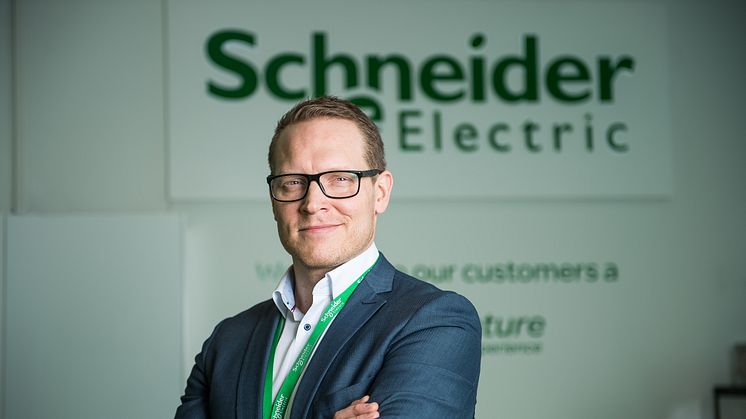 Tuomas Qvick on nimitetty Schneider Electricin Pohjoismaiden ja Baltian alueen liiketoimintajohtajaksi.