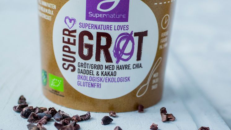 Supernature Supergrøt Daddel kakao