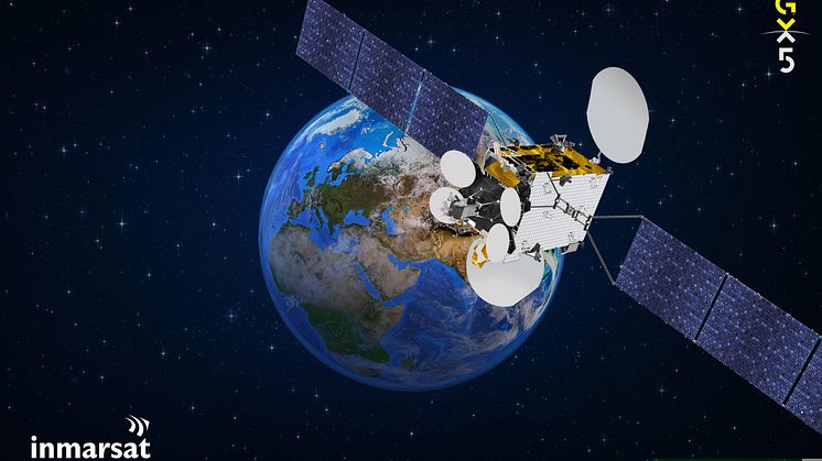 GX5 is Inmarsat's most powerful geostationary satellite and its fourteenth satellite currently in service