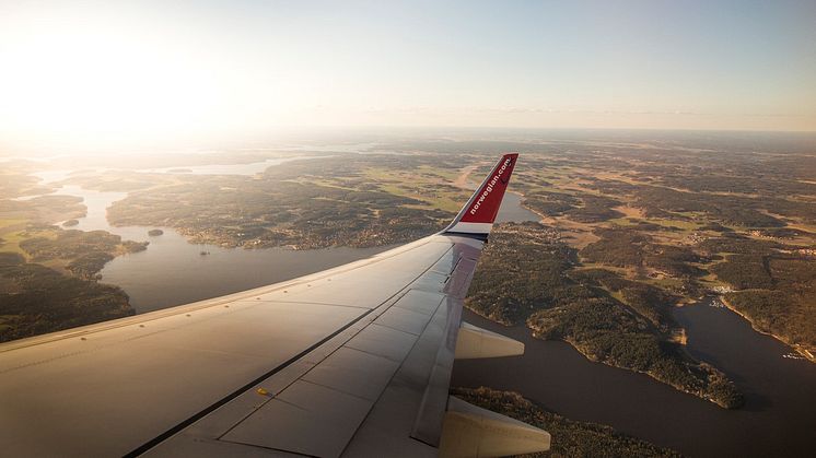 Norwegian och Neste i samarbete för 40 procent förnybart flygbränsle under Almedalsveckan