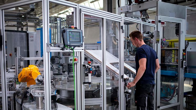 Produksjon i GROHE-fabrikken Lahr i Tyskland.