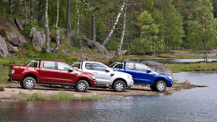 Nye Ford Ranger lanseres i Norge juni 2012