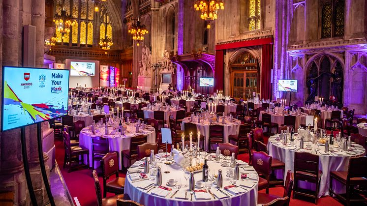 The Awards returns to the Guildhall on 6 December