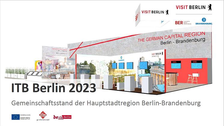 Auf der ITB 2023 stellt Brandenburg unter dem Dach der Hauptstadtregion Berlin-Brandenburg aus. 
