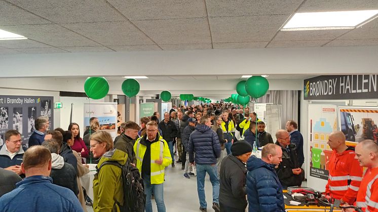 Jobmesse i Brøndby Hallen hjalp ledige i arbejde