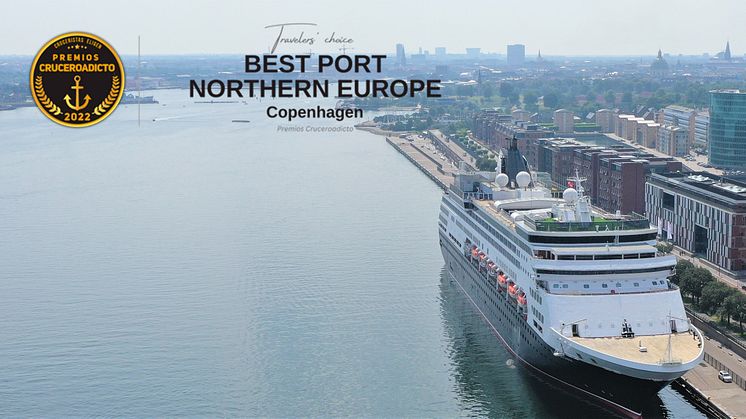 Copenhagen voted best cruise port in Northern Europe by Spanish-speaking travellers