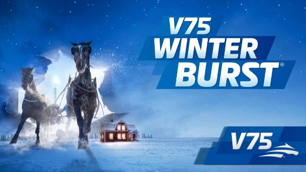 V75 Winter Burst® med multijackpot på nyårsafton