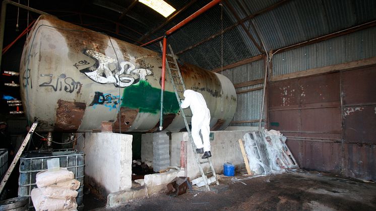 Major toxic waste dump uncovered at Armagh fuel laundering plant  