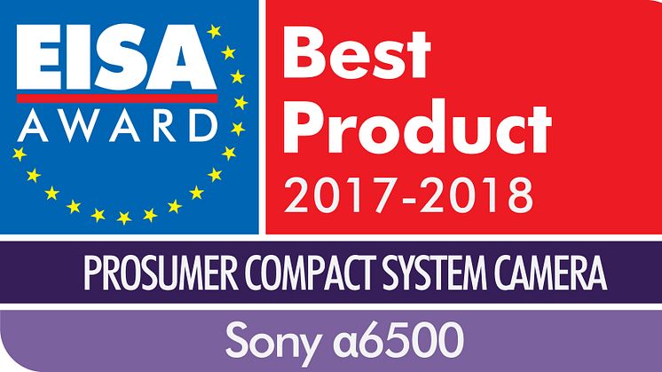 EISA Award Logo Sony a6500