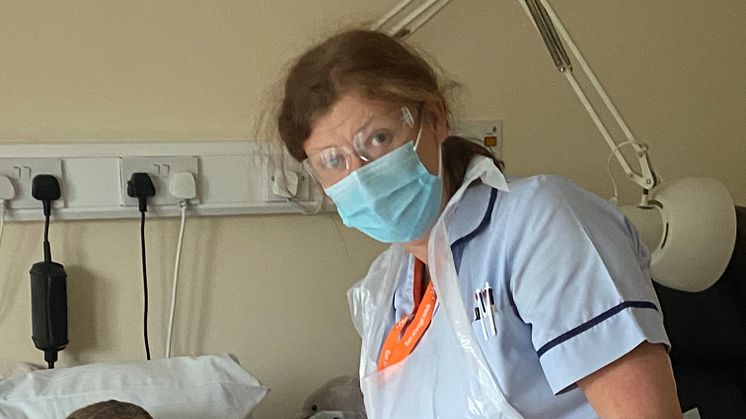 Lisa Ball, Staff Nurse in ellenor’s Inpatient Unit (IPU)